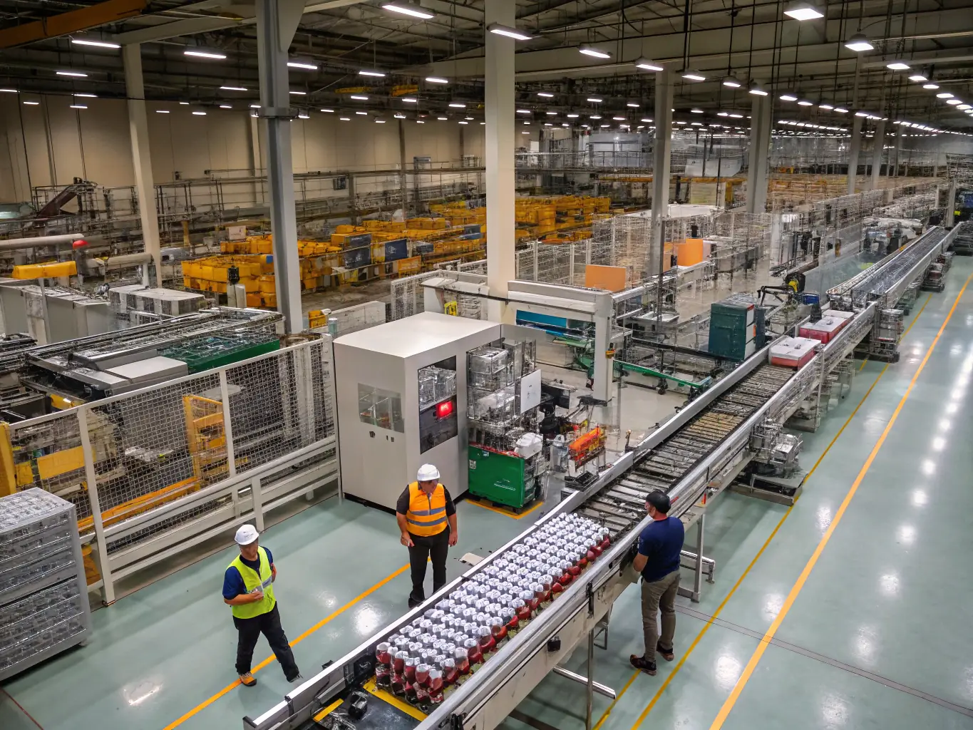 A state-of-the-art Estonian facility manufacturing advanced metal components, highlighting their precision engineering and technological capabilities.