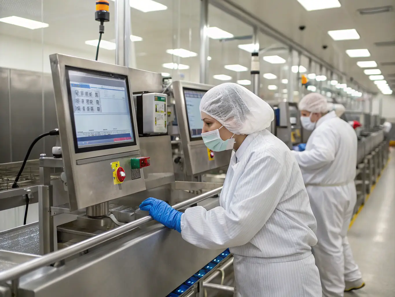 An Estonian food processing plant producing organic and natural food products, emphasizing their commitment to health and sustainability.